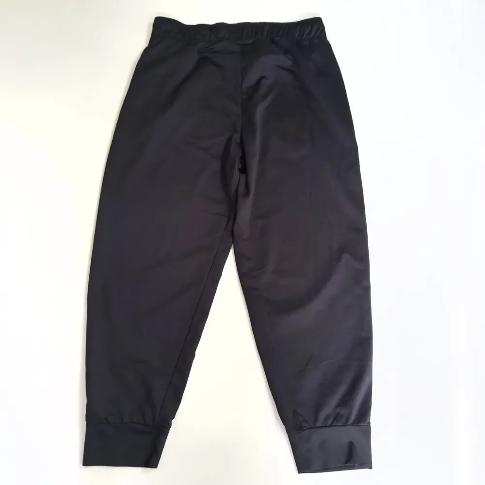 Nike Dri-FIT Mens M Black Joggers Running Sweatpants Warm Drawstring Athletic